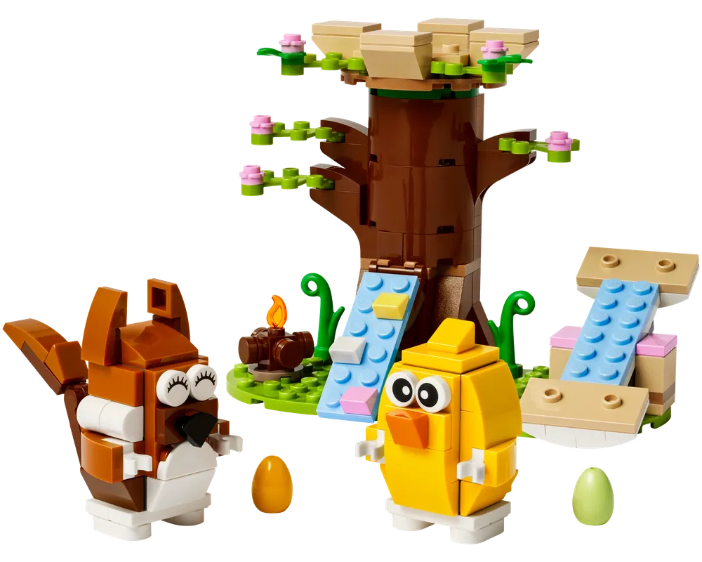=LEGO Holiday & Event 40709 - Spring Animal Playground - Authentic LEGO Set Image 3