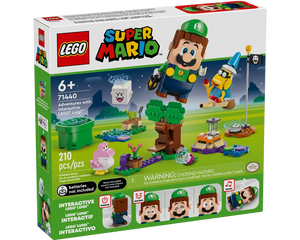 LEGO Super Mario 71440 - Adventures with Interactive LEGO Luigi - Starter Course - Authentic LEGO Set Main Image