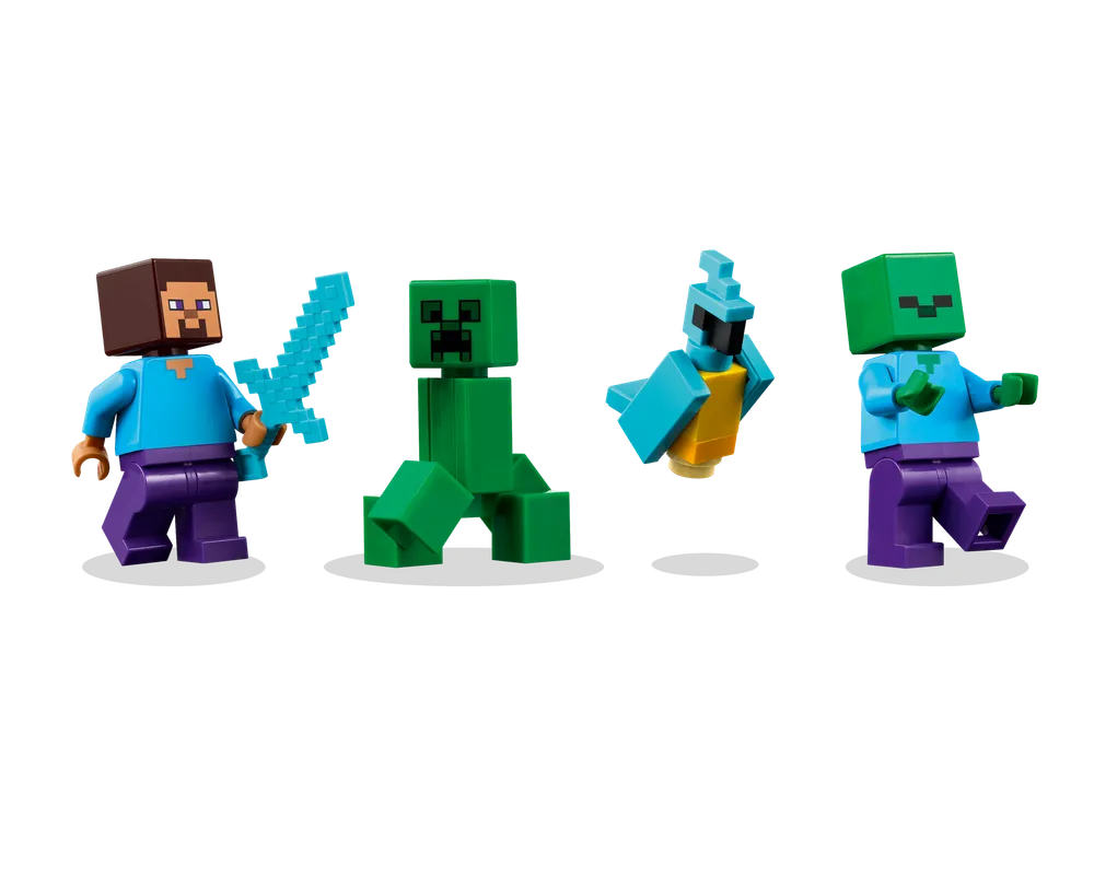 LEGO Minecraft 21275 - The TNT Jungle House - Authentic LEGO Set Image 15