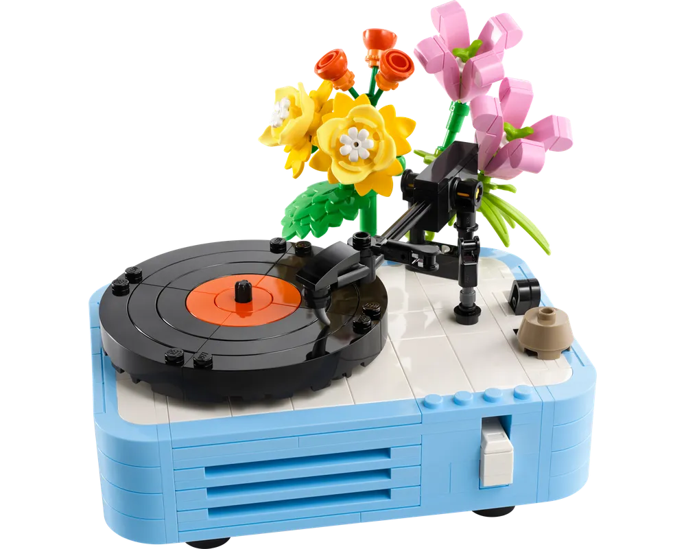 LEGO Creator 31172 - Record Player with Flowers - Authentic LEGO Set Image 3
