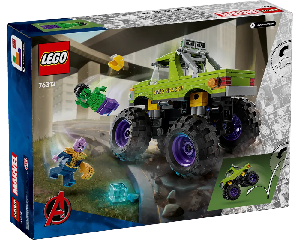 LEGO Super Heroes 76312 - The Hulk Truck vs. Thanos - Authentic LEGO Set Image 2