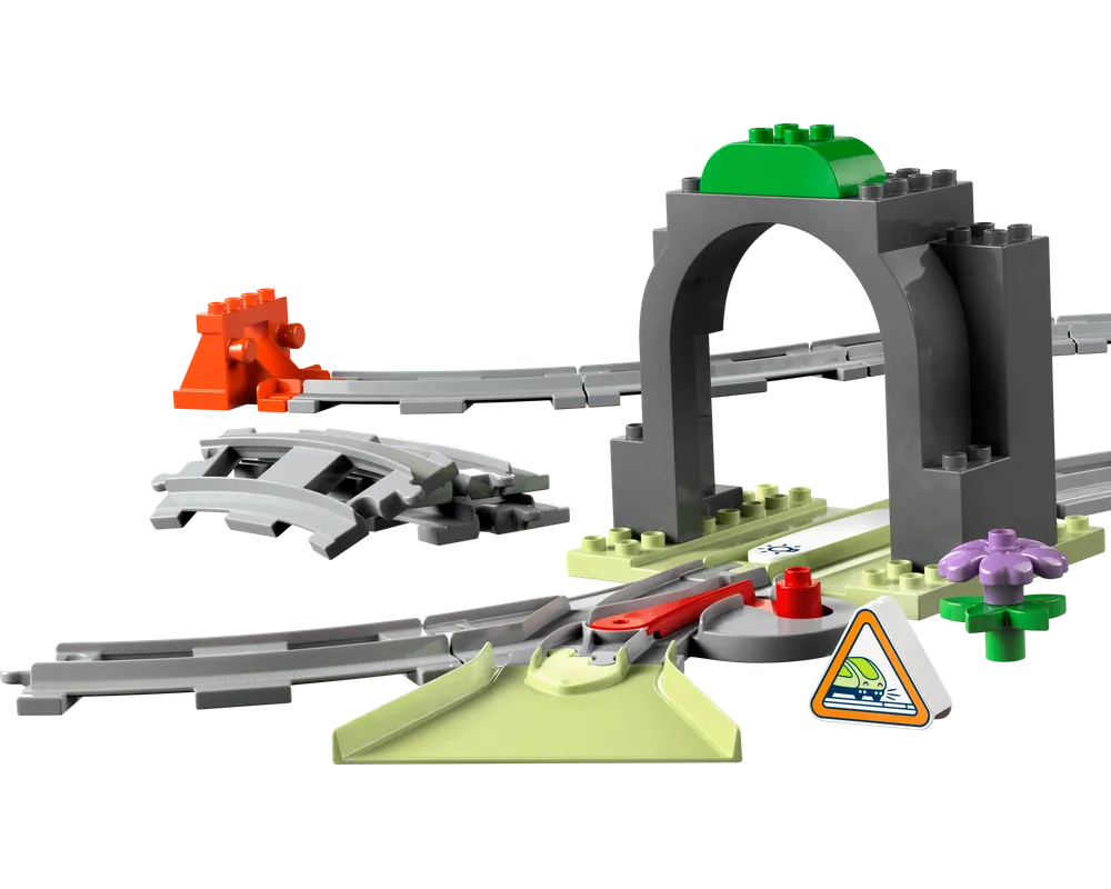 LEGO DUPLO 10425 - Train Tunnel and Tracks Expansion Set - Authentic LEGO Set Image 2