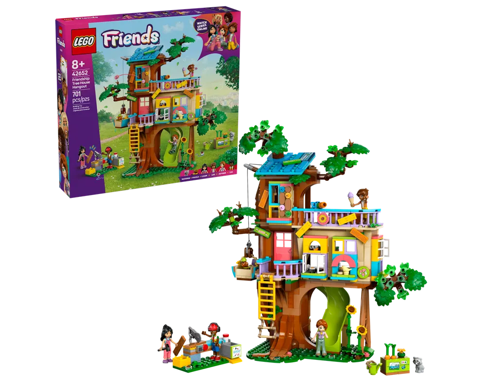 LEGO Friends 42652 - Friendship Tree House Hangout - Authentic LEGO Set Main Image
