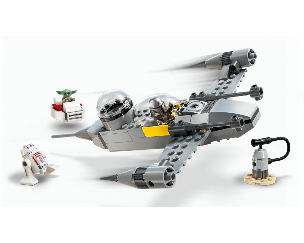 LEGO Star Wars 75410 - Mando and Grogu's N-1 Starfighter - Authentic LEGO Set Image 3