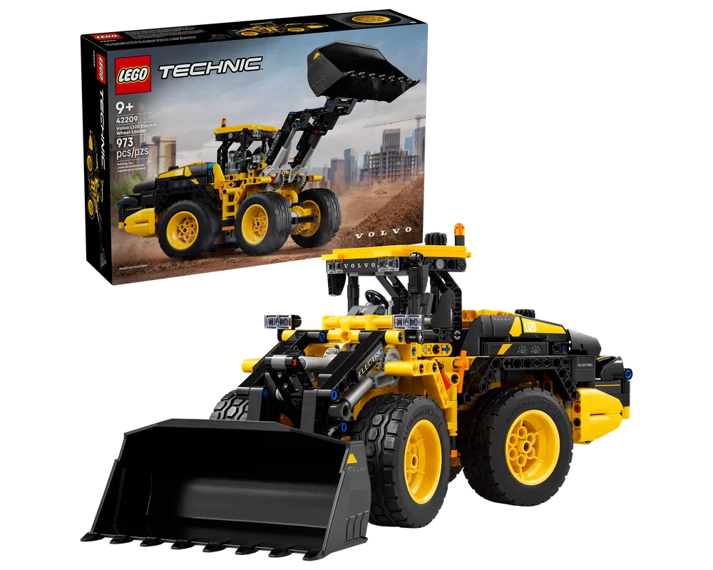LEGO Technic 42209 - Volvo L120 Electric Wheel Loader - Authentic LEGO Set Main Image