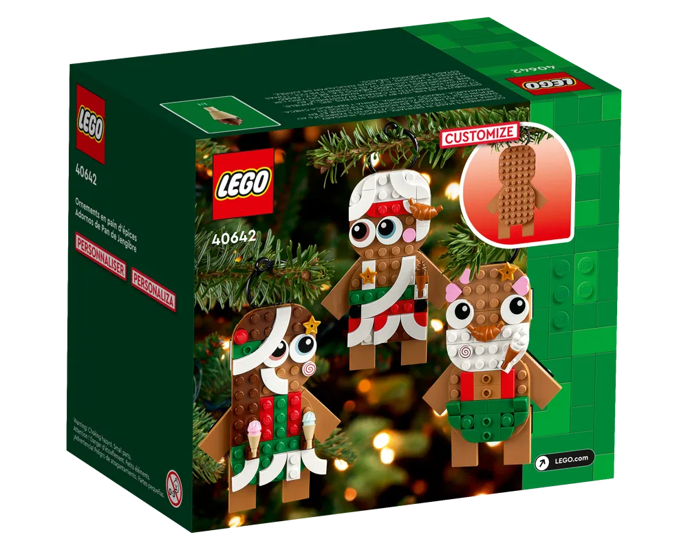 LEGO Holiday & Event 40642 - Gingerbread Ornaments - Authentic LEGO Set Image 4