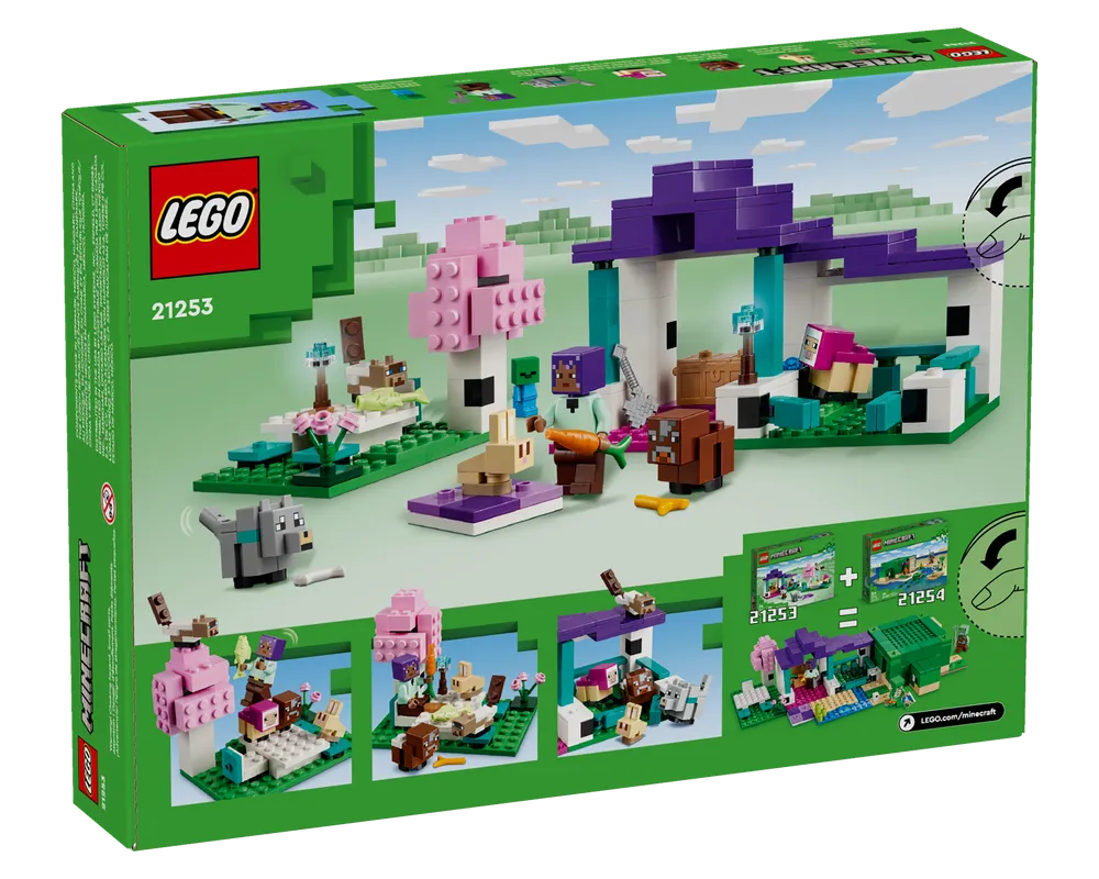LEGO Minecraft 21253 - The Animal Sanctuary - Authentic LEGO Set Image 6