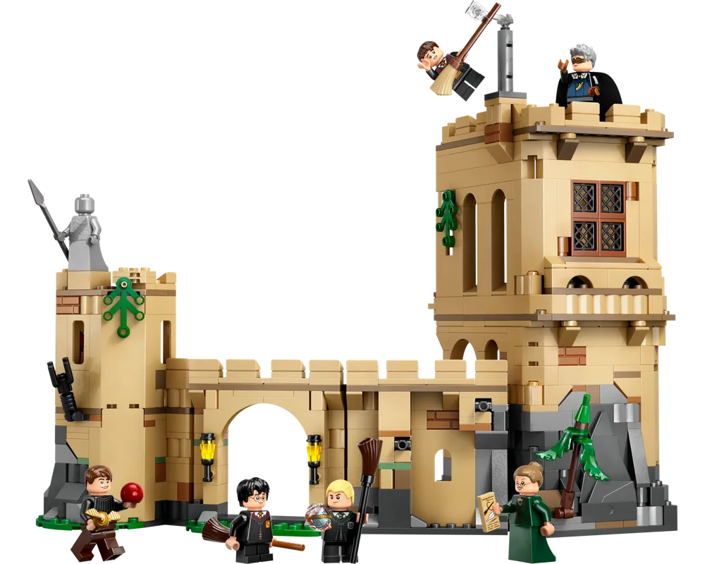 LEGO Harry Potter 76447 - Hogwarts Castle: Flying Lessons - Authentic LEGO Set Image 2