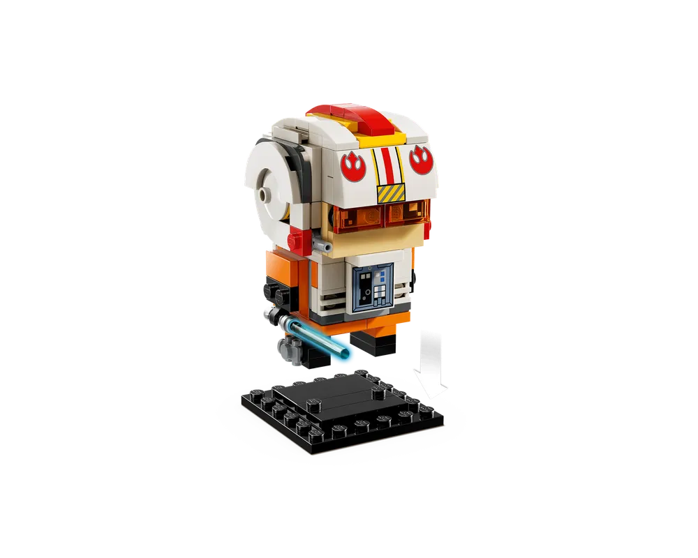 LEGO BrickHeadz 40795 - Luke Skywalker (Rebel Pilot) - Authentic LEGO Set Image 4