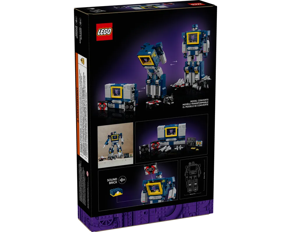 LEGO LEGO Ideas &#40;CUUSOO&#41; 10358 - Soundwave - Authentic LEGO Set Image 2