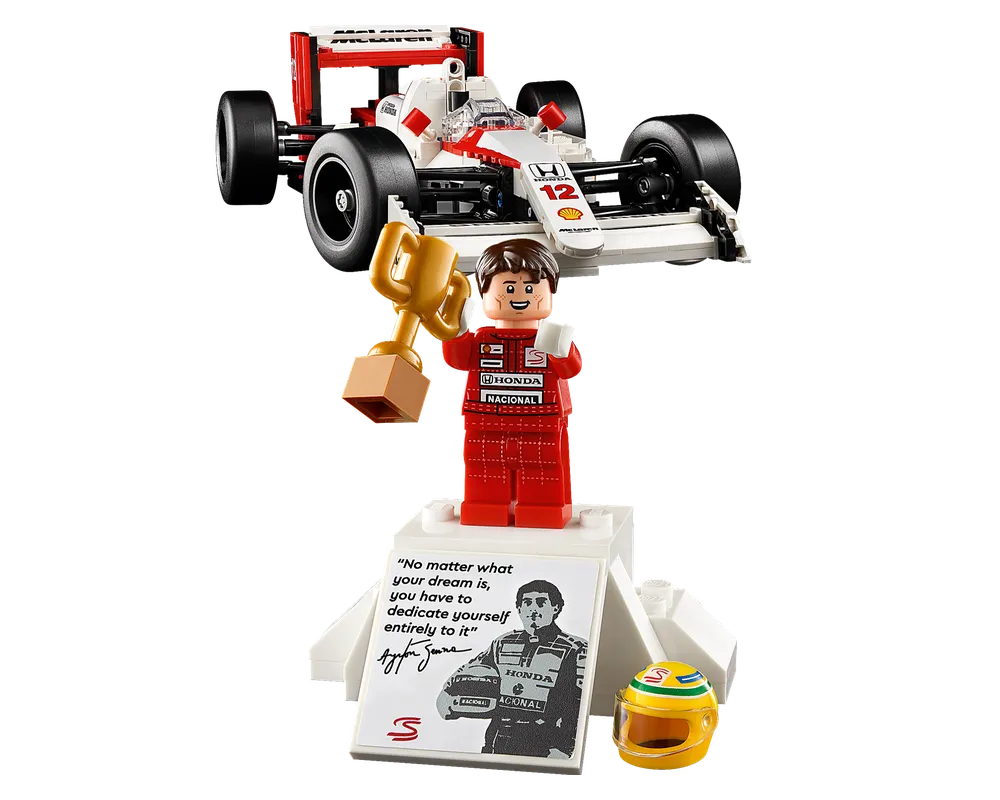 LEGO Creator 10330 - McLaren MP4/4 & Ayrton Senna - Authentic LEGO Set Image 5