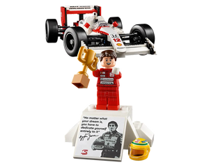 LEGO Creator 10330 - McLaren MP4/4 & Ayrton Senna - Authentic LEGO Set Image 5