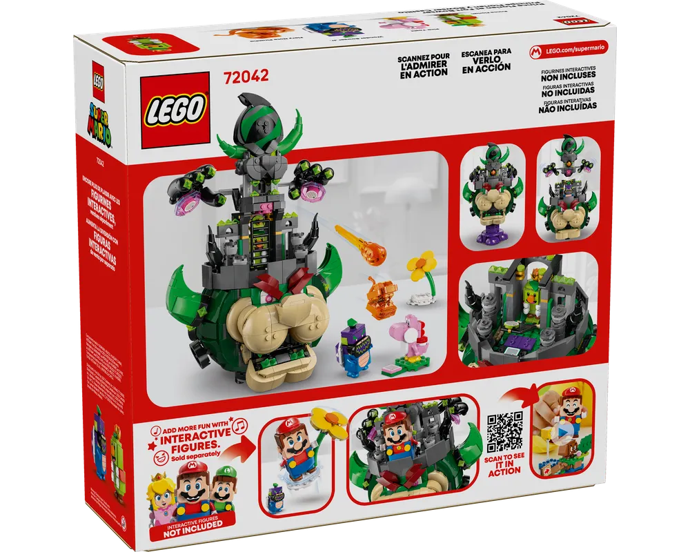 LEGO Super Mario 72042 - Prince Florian & Castle Bowser - Expansion Set - Authentic LEGO Set Image 10