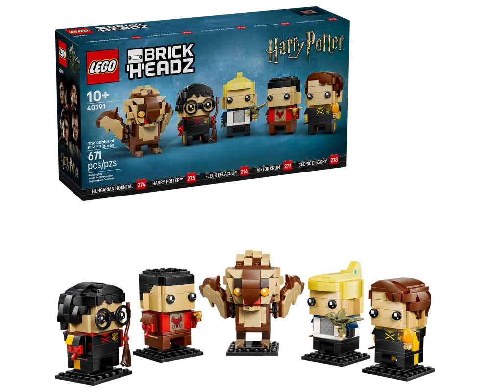 LEGO BrickHeadz 40791 - The Goblet of Fire Figures - Authentic LEGO Set Main Image