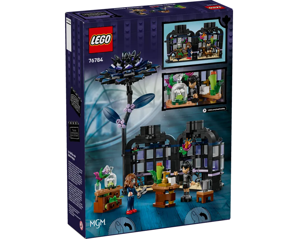 LEGO Wednesday 76784 - Black Dahlia Flower - Authentic LEGO Set Image 2