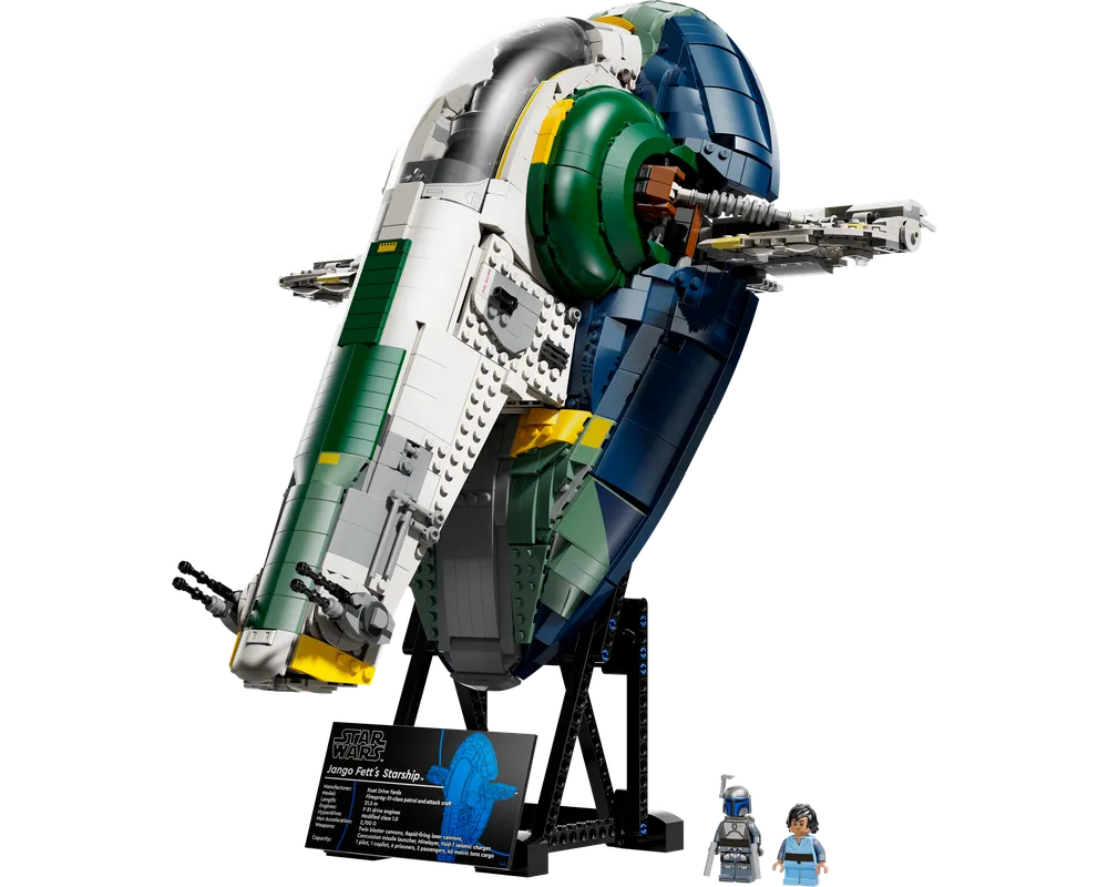 LEGO Star Wars 75409 - Jango Fett's Firespray-Class Starship - UCS - Authentic LEGO Set Image 2
