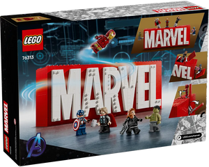 LEGO Super Heroes 76313 - MARVEL Logo - Authentic LEGO Set Image 2