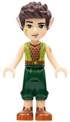 LEGO Minifigure elf006 - Farran Leafshade - Dark Green Trousers - Authentic LEGO Minifigure Main Image