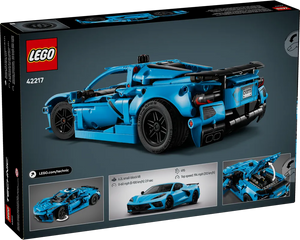 LEGO Technic 42217 - Chevrolet Corvette Stingray Blue - Authentic LEGO Set Image 14