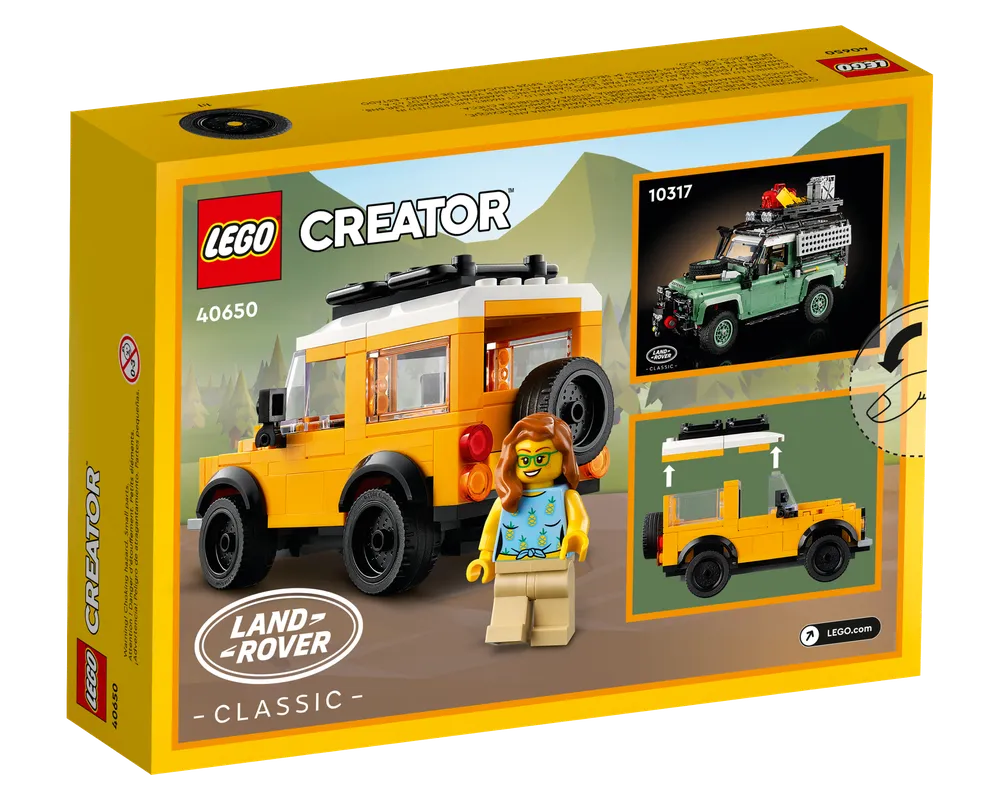 =LEGO Creator 40650 - Land Rover Classic Defender - Authentic LEGO Set Image 4