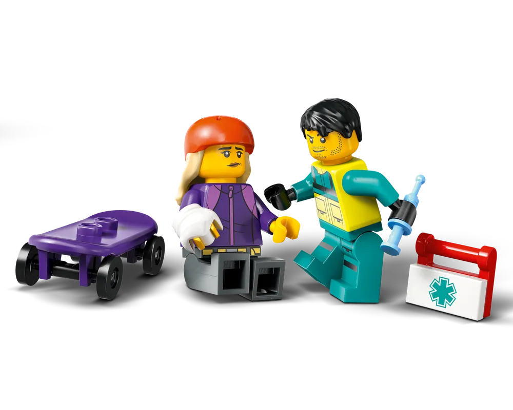 LEGO City 60451 - Emergency Ambulance - Authentic LEGO Set Image 7