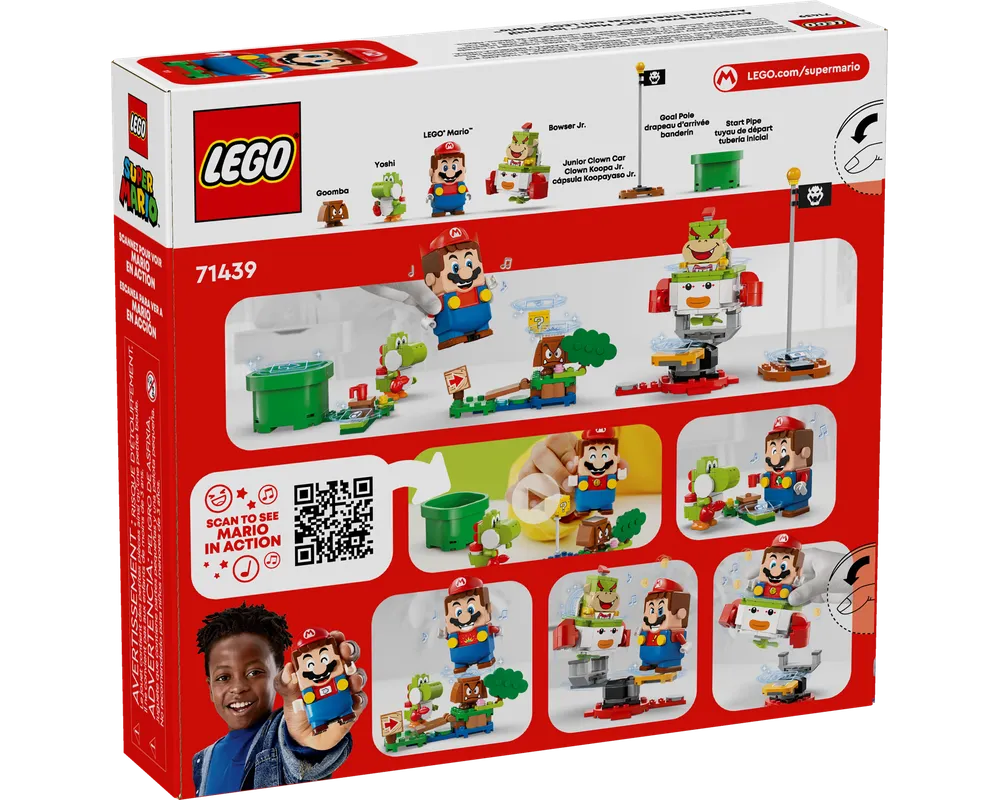 LEGO Super Mario 71439 - Adventures with Interactive LEGO Mario - Starter Course - Authentic LEGO Set Image 3