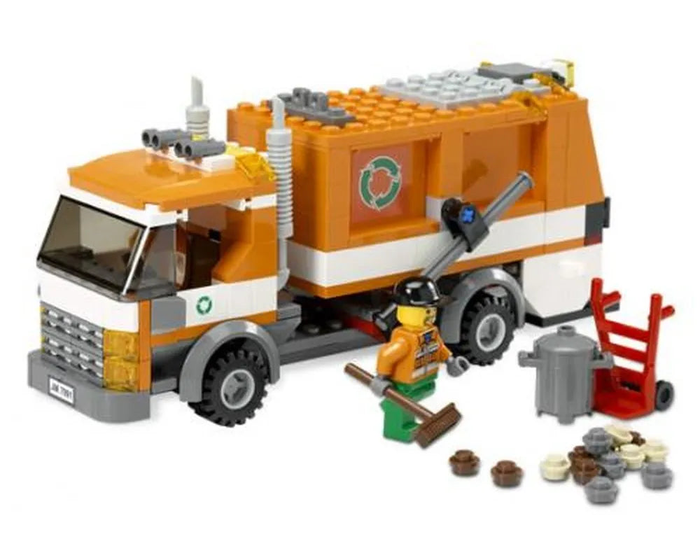 LEGO City 7991 - Recycle Truck - Authentic LEGO Set Main Image