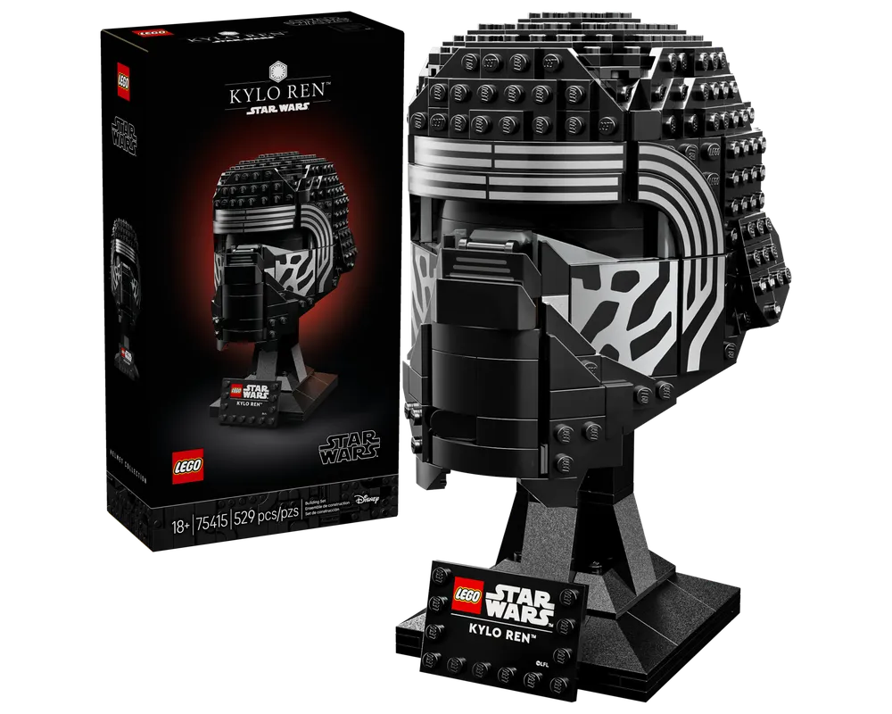 LEGO Star Wars 75415 - Kylo Ren Helmet - Authentic LEGO Set Main Image