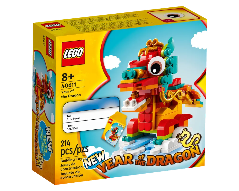 LEGO Holiday & Event 40611 - Year of the Dragon - Authentic LEGO Set Main Image