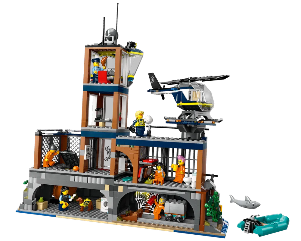 LEGO City 60419 - Police Prison Island - Authentic LEGO Set Image 4