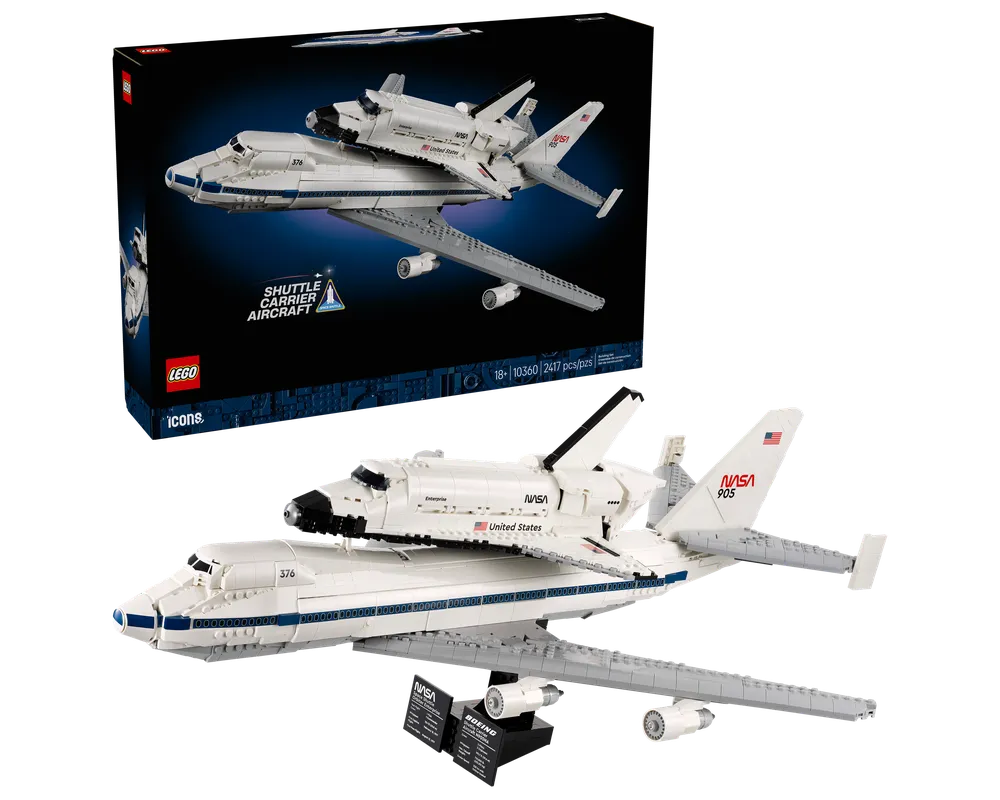 LEGO Creator 10360 - Shuttle Carrier Aircraft - Authentic LEGO Set Main Image