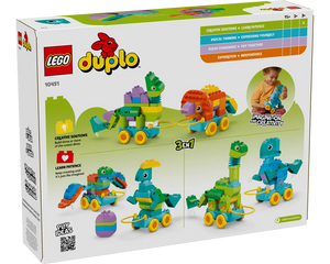 LEGO DUPLO 10451 - 3in1 Dinosaurs on Wheels - Authentic LEGO Set Image 12