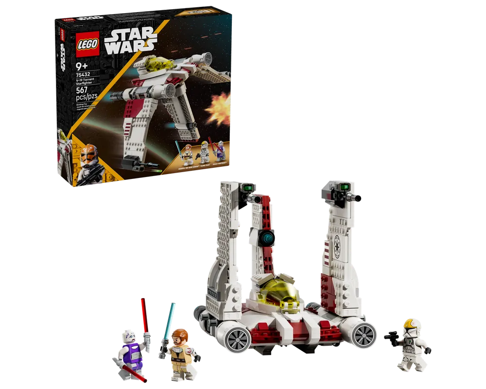 LEGO Star Wars 75432 - V-19 Torrent Starfighter - Authentic LEGO Set Main Image
