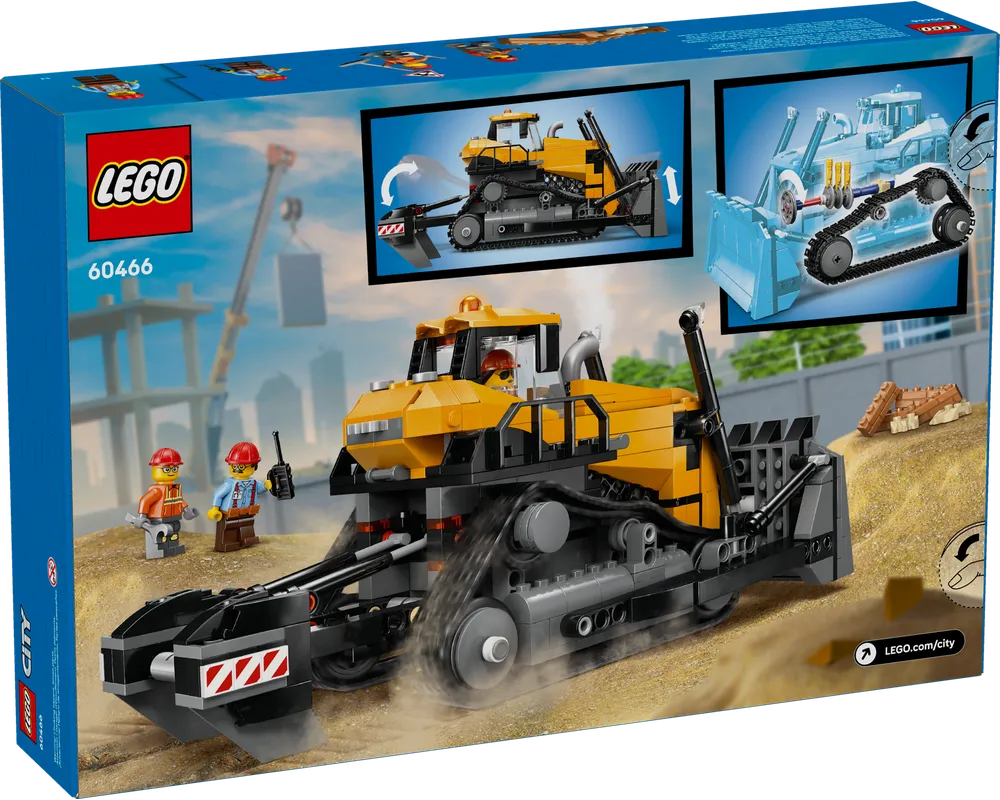 LEGO City 60466 - Yellow Bulldozer - Authentic LEGO Set Image 12