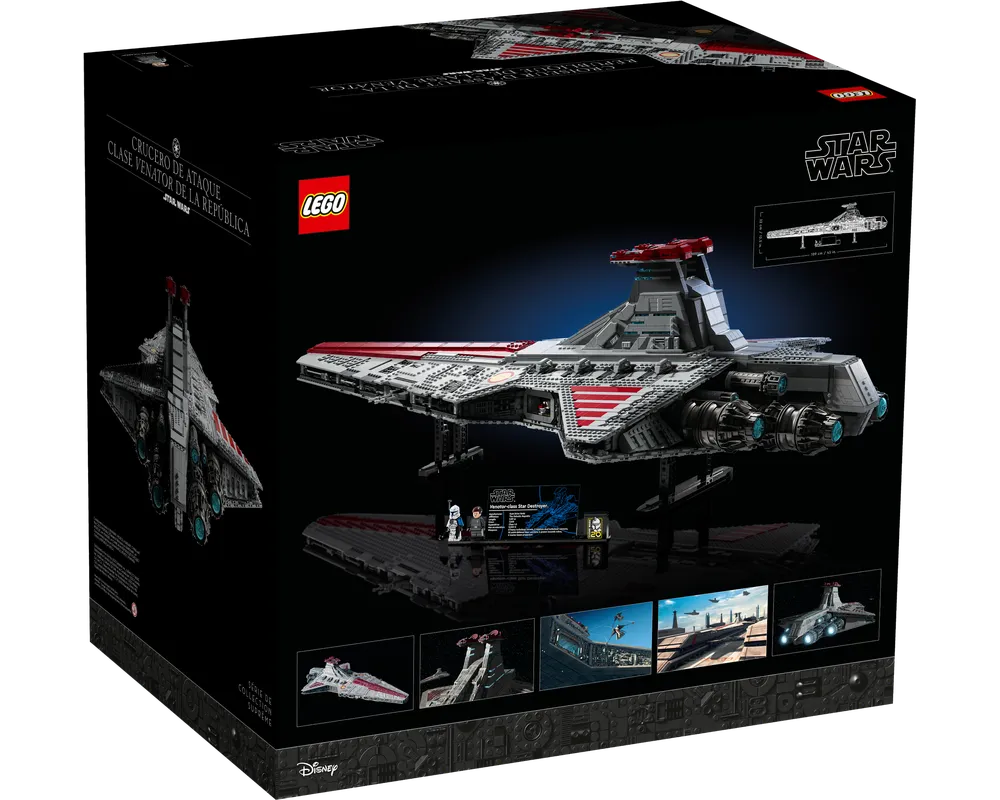 LEGO Star Wars 75367 - Venator-Class Republic Attack Cruiser - UCS - Authentic LEGO Set Image 11