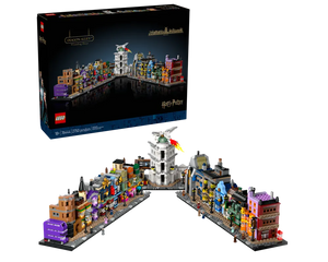 LEGO Harry Potter 76444 - Diagon Alley Wizarding Shops - Authentic LEGO Set Main Image