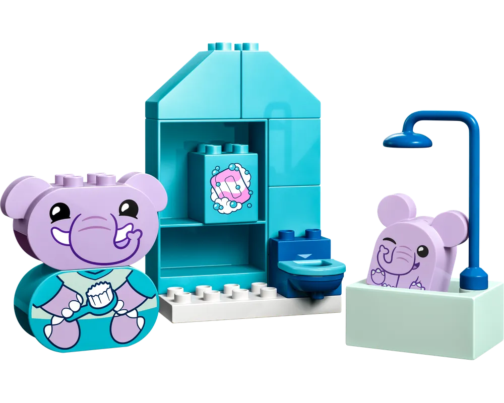 LEGO DUPLO 10413 - Daily Routines: Bath Time - Authentic LEGO Set Image 2