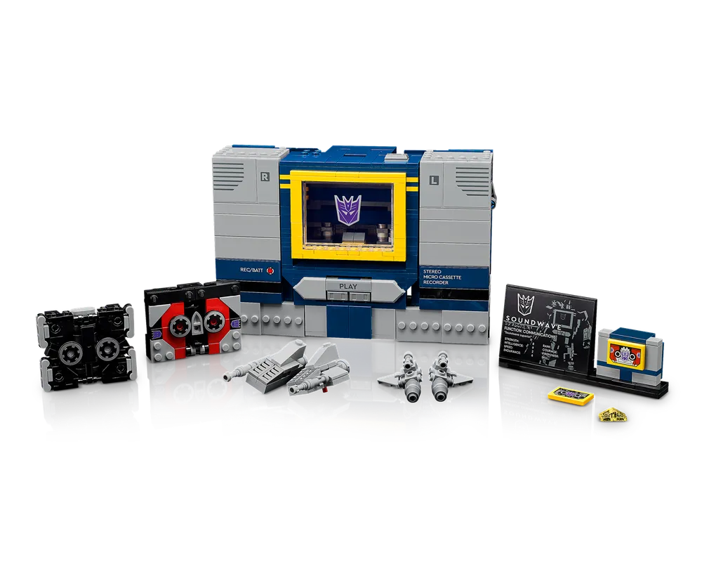 LEGO LEGO Ideas &#40;CUUSOO&#41; 10358 - Soundwave - Authentic LEGO Set Image 4