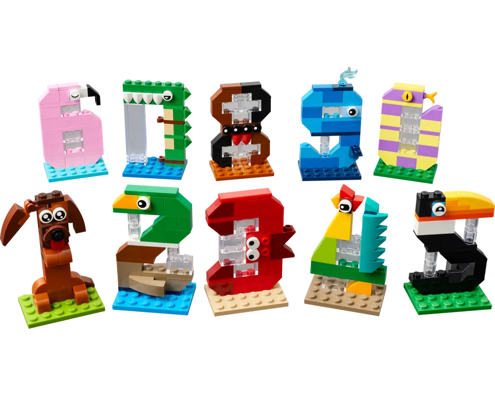 LEGO Holiday & Event 40807 - Birthday Numbers - Authentic LEGO Set Image 11