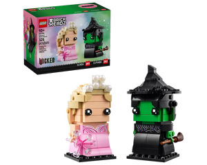 LEGO BrickHeadz 40794 - Elphaba & Glinda Figures - Authentic LEGO Set Main Image