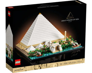 LEGO Architecture 21058 - The Great Pyramid of Giza - Authentic LEGO Set Main Image
