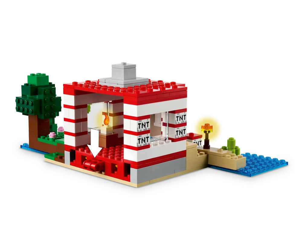 LEGO Minecraft 21275 - The TNT Jungle House - Authentic LEGO Set Image 17