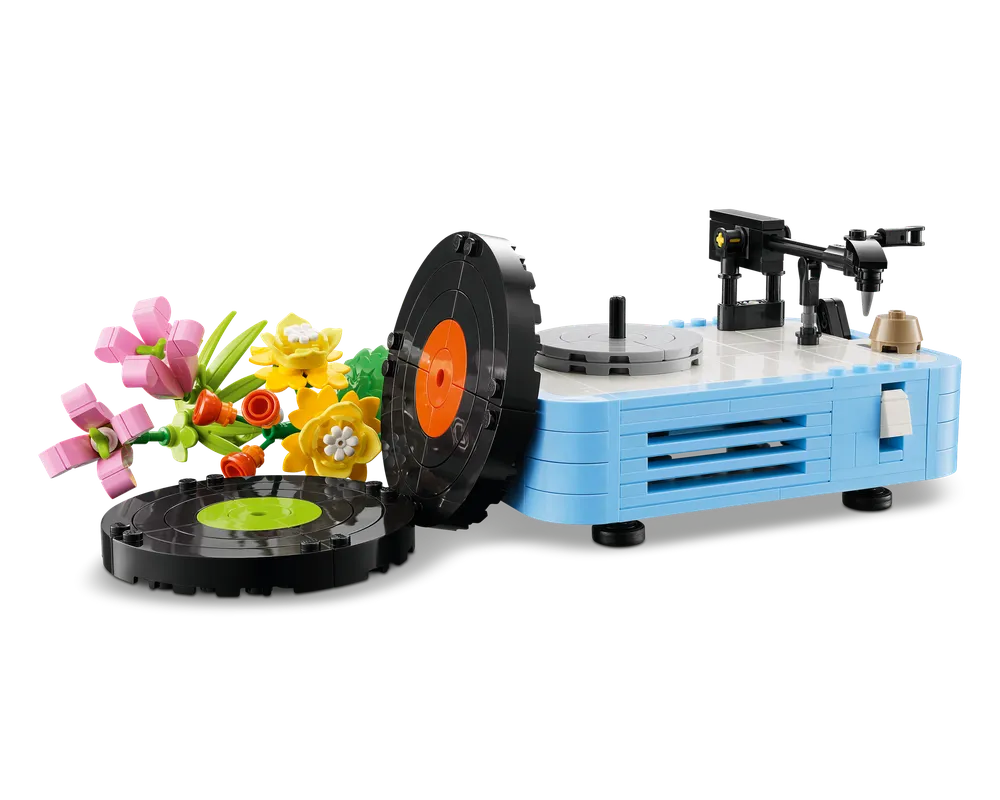 LEGO Creator 31172 - Record Player with Flowers - Authentic LEGO Set Image 4