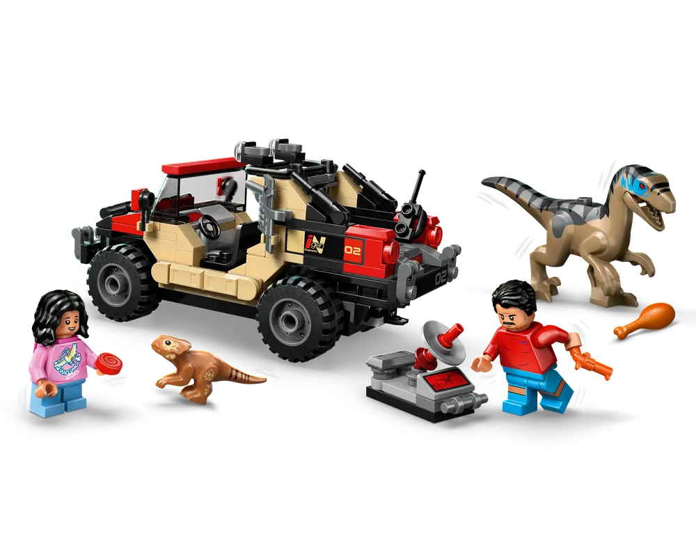 LEGO Jurassic World 76972 - Raptor Off-Road Escape - Authentic LEGO Set Image 26