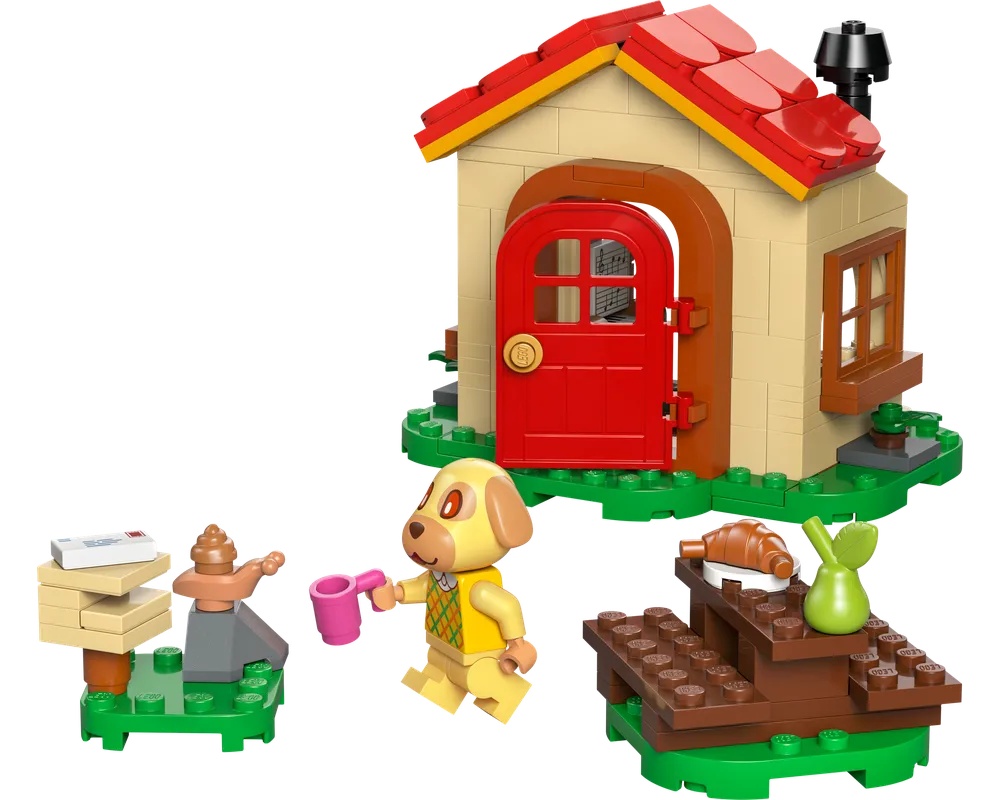 LEGO Animal Crossing 77058 - Goldie's Cozy House - Authentic LEGO Set Image 2