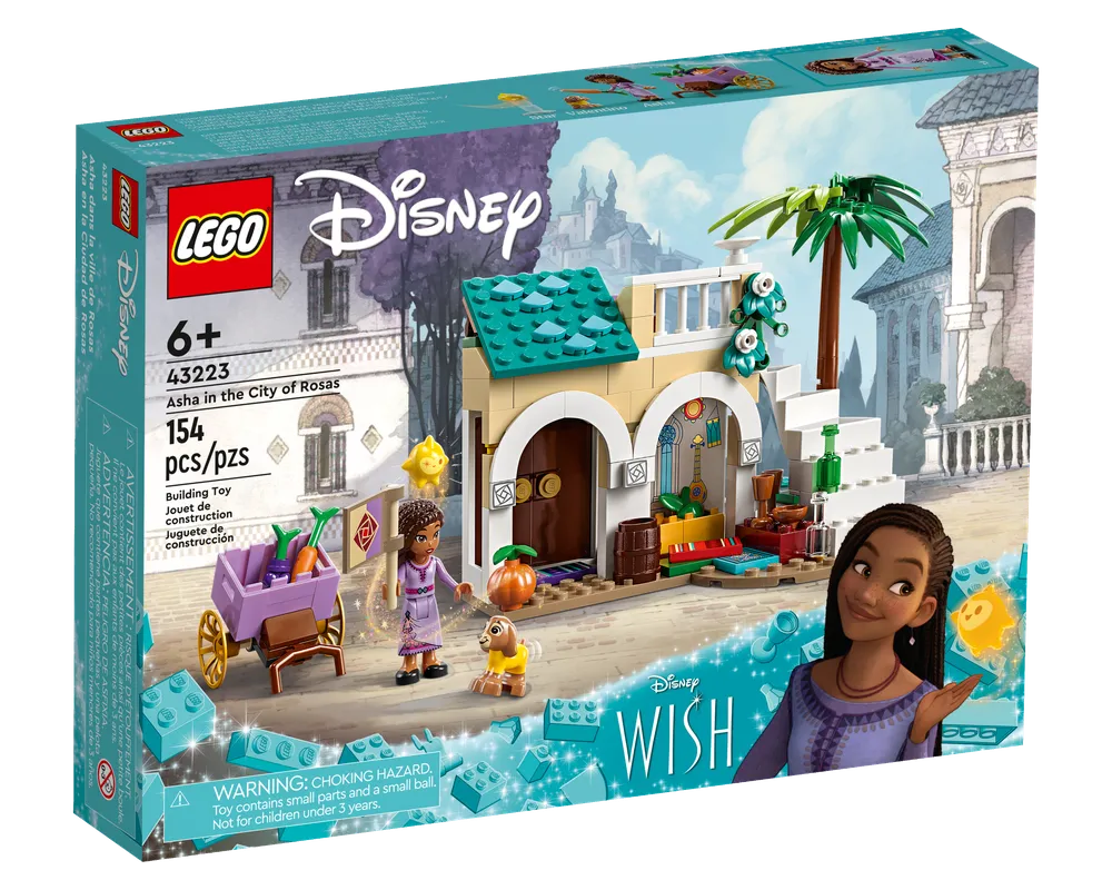 LEGO Disney 43223 - Asha in the City of Rosas - Authentic LEGO Set Main Image