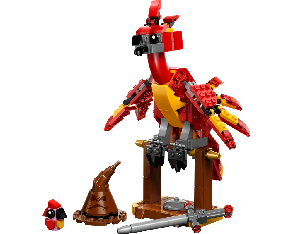 LEGO Harry Potter 76448 - Fawkes: Dumbledore's Phoenix - Authentic LEGO Set Image 13