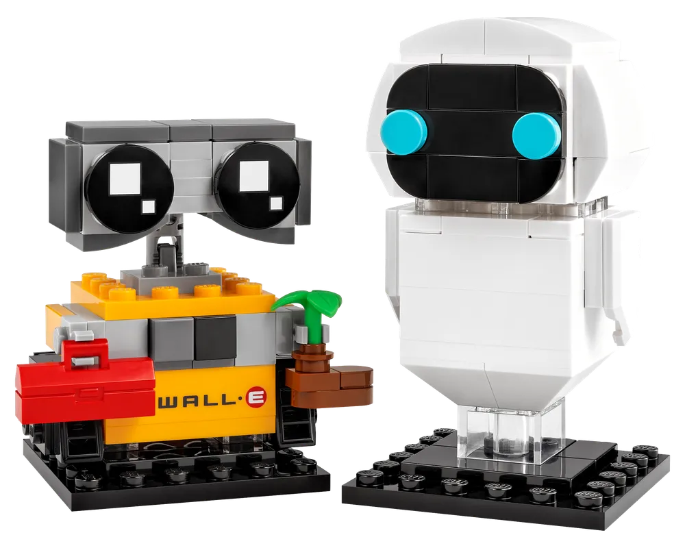 =LEGO BrickHeadz 40619 - EVE & WALL-E - Authentic LEGO Set Image 2