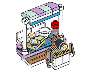 LEGO Friends 562305 - Sushi Stall paper bag - Authentic LEGO Set Image 2