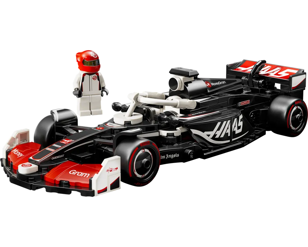 LEGO SPEED CHAMPIONS 77250 - MoneyGram Haas F1 Team VF-24 - Authentic LEGO Set Image 2